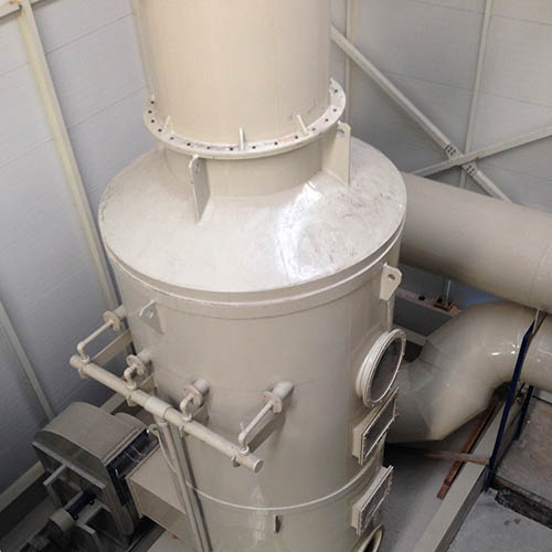 Galvanized plant installation | Waste Gas Washing Systems-6