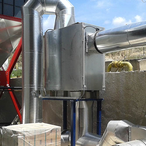 Galvanized plant installation | Chimney Heat Recovery Systems-3