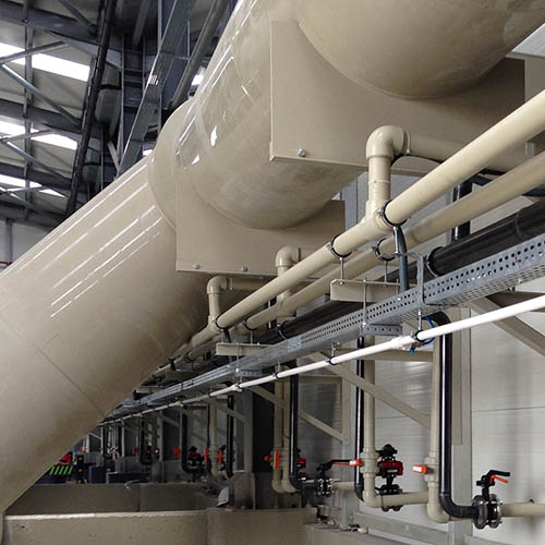 Galvanized plant installation | Chemical Transfer Systems-1