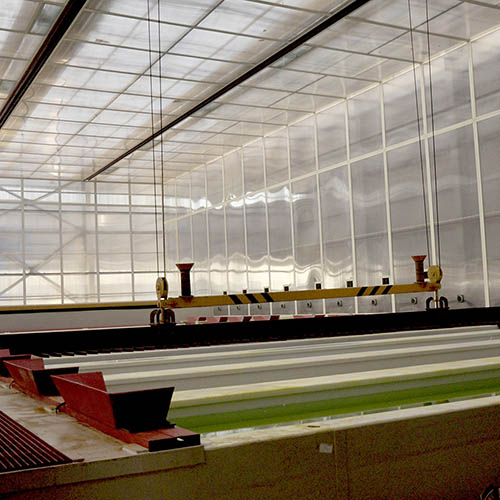 Galvaniz tesis kurulumu | Yüzey İşlem Odası Kapatma-1