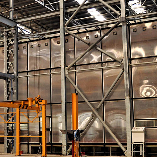 Galvaniz tesis kurulumu | Yüzey İşlem Odası Kapatma-2