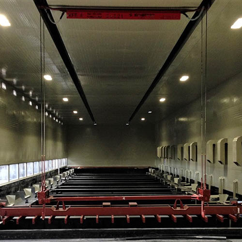 Galvaniz tesis kurulumu | Yüzey İşlem Odası Kapatma-4
