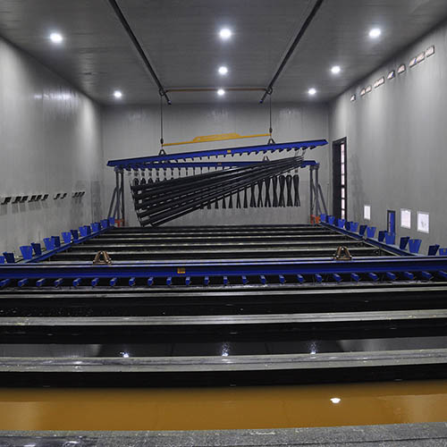 Galvaniz tesis kurulumu | Yüzey İşlem Odası Kapatma-5