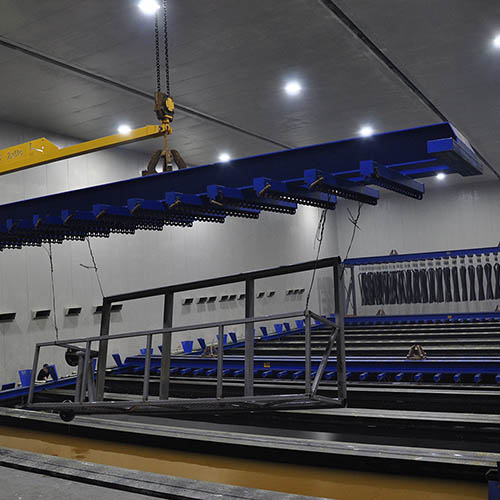 Galvaniz tesis kurulumu | Yüzey İşlem Odası Kapatma-6